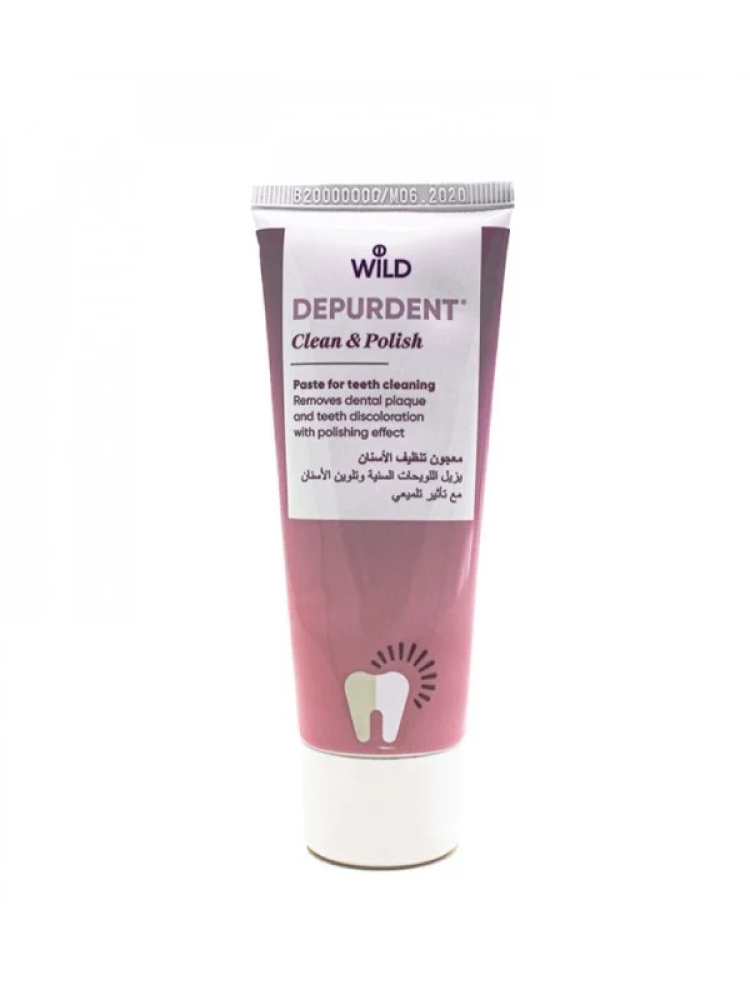 Wild دكتور ويلد معجون أسنان ديبوردنت منظف وملمع - 75 مل