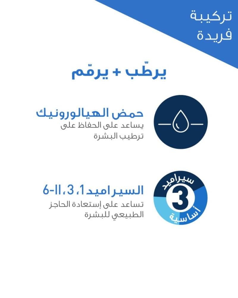 لوشن مرطب للبشره الجافه والعاديه 236 مل-سيرافي