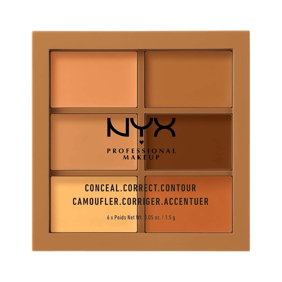 Nyx مجموعة إخفاء العيوب وتصحيح وتحديد الوجه - ديب 03