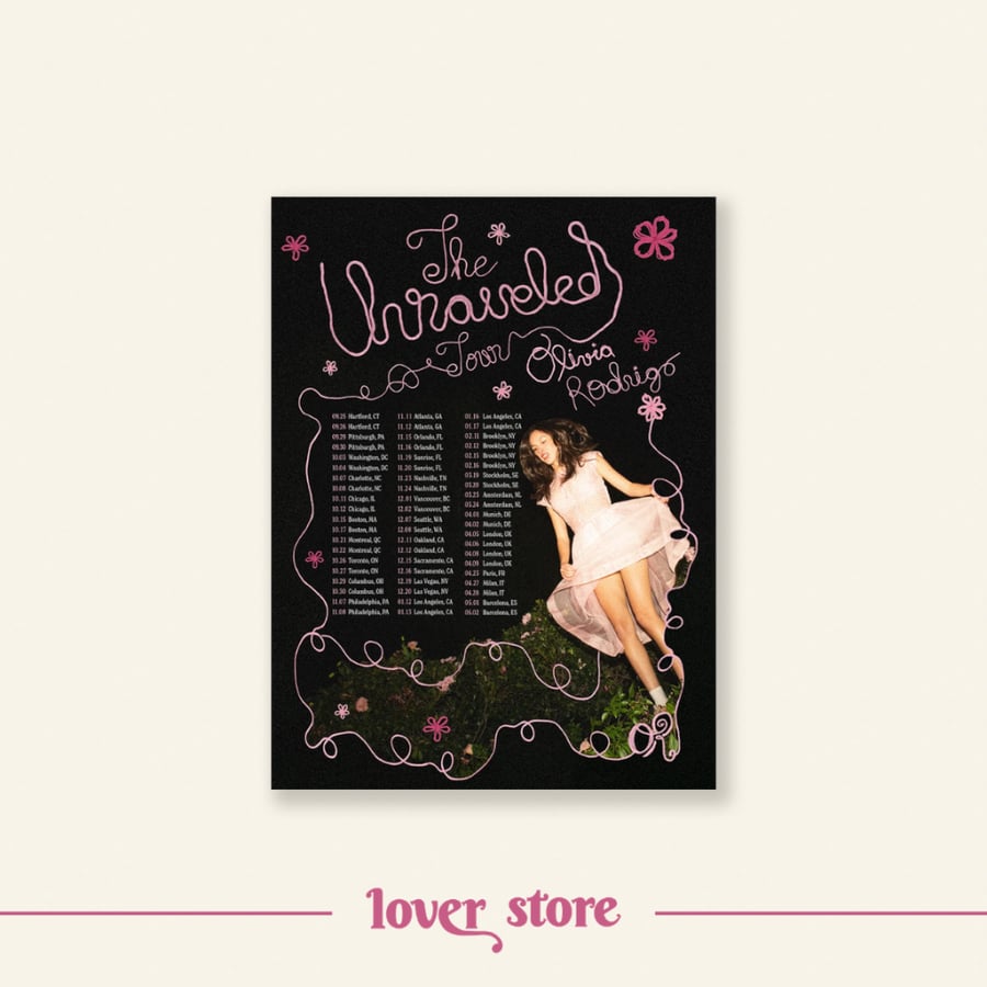the unraveled tour poster