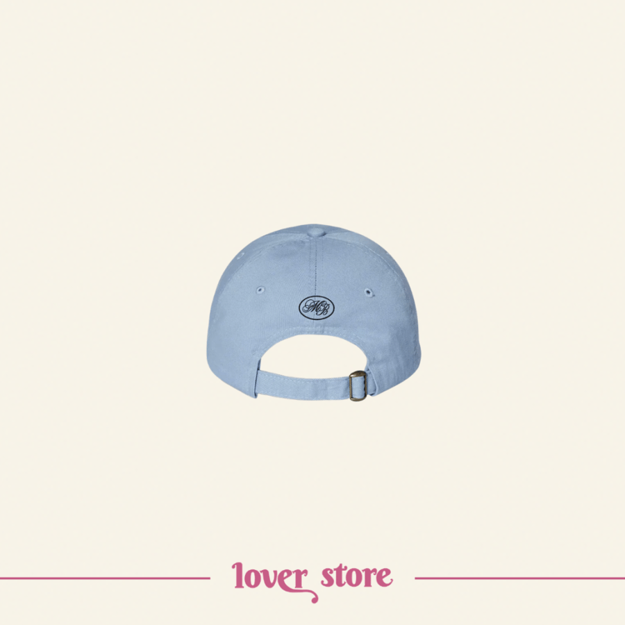 locket baby blue dad hat