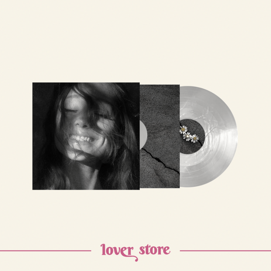 petal translucent pearly white Vinyl