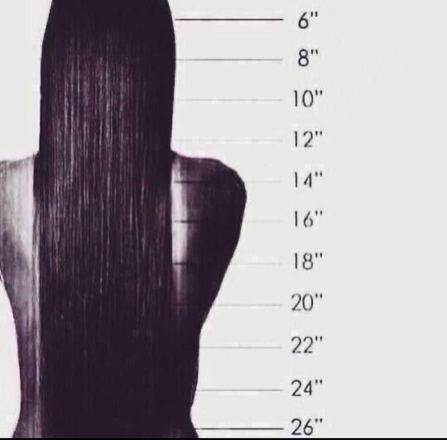 ذيل حصان اسود طبيعي من HAIR STARS صورة 2