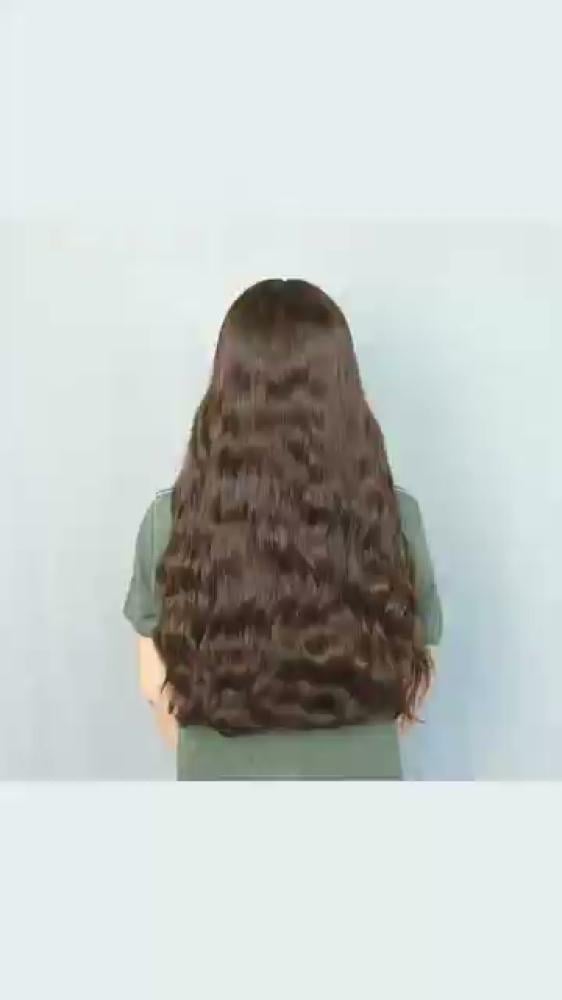 باروكة بني ويفي كثافة 230 من HAIR STARS
