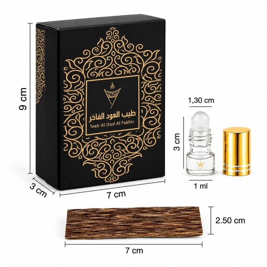 Luxury black oud box distributions