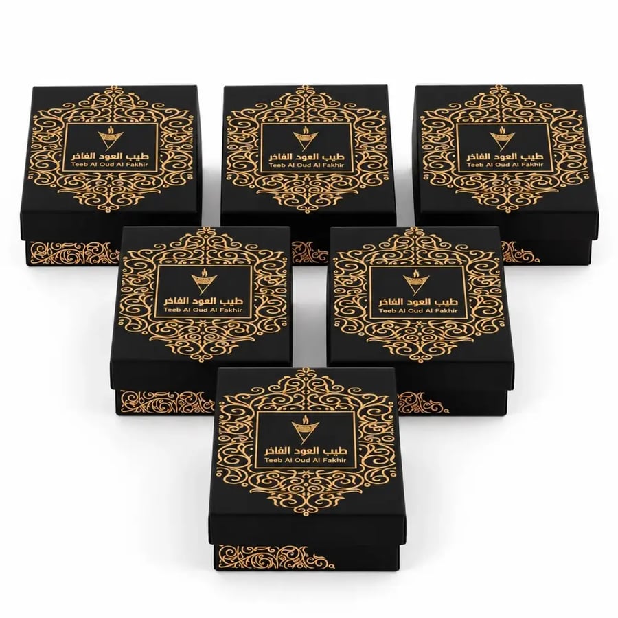 Luxury black oud box distributions