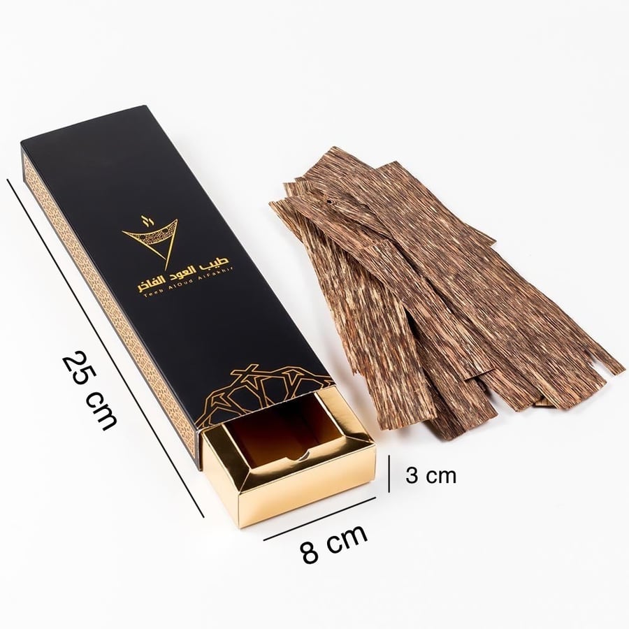 عرض رقائق عود مع بوكس عطري فاخر