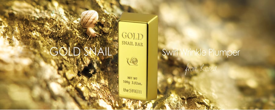 Snail soap with gold 100 grams