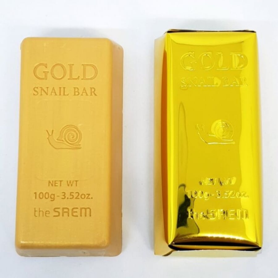 Snail soap with gold 100 grams