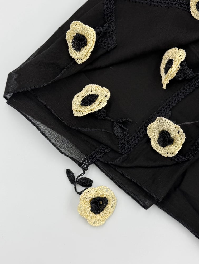 Black headscarf