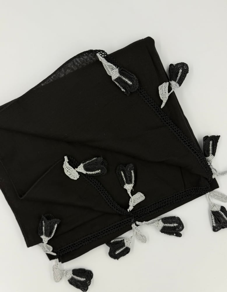 Black headscarf