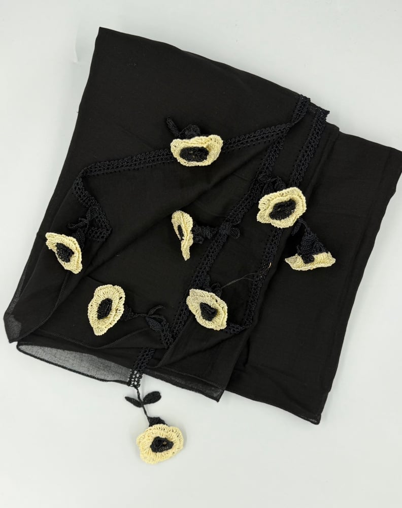 Black headscarf