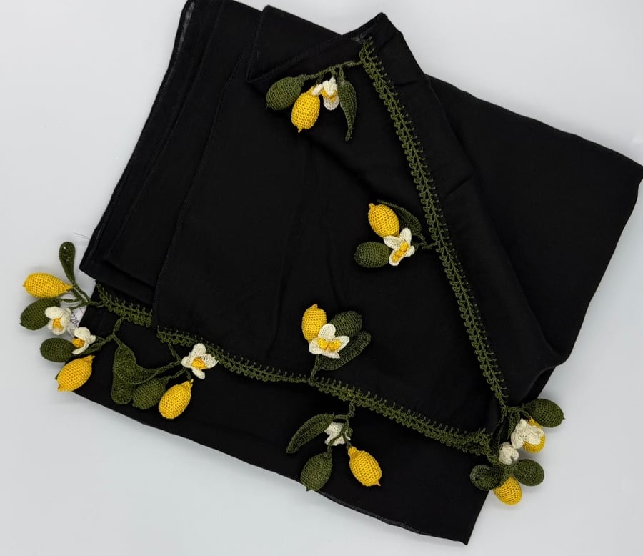 Lemon headscarf