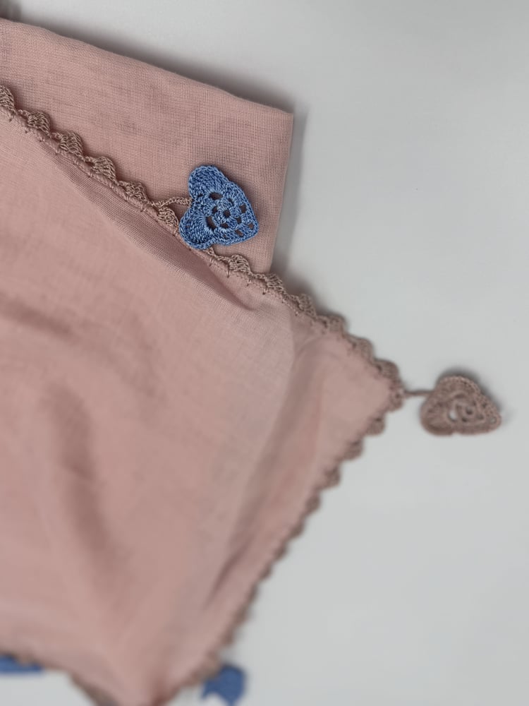 طرحة قطن تركي( dusty rose)