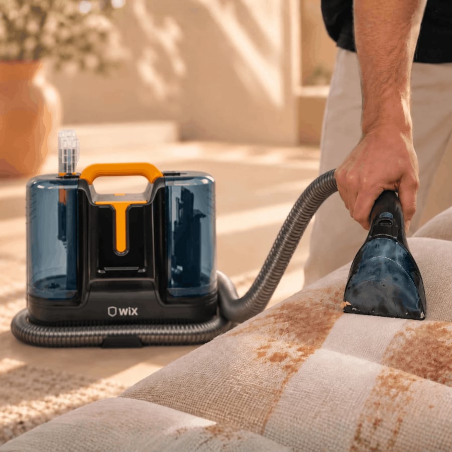 Wicks Portable Carpet and Upholstery Cleaning Vacuum