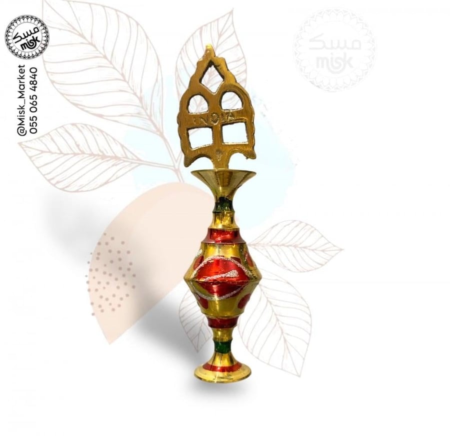 كحل أثمد أسود مغربي ( ربع تولة ) + مكحلة.