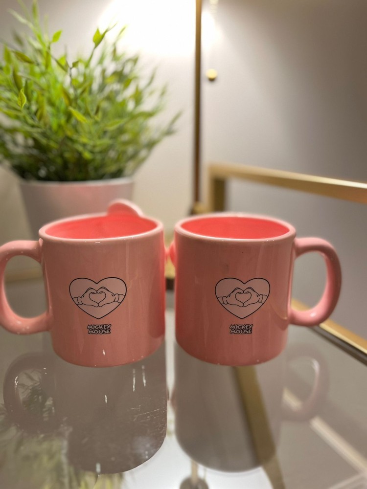 Mickey and Minnie cup set