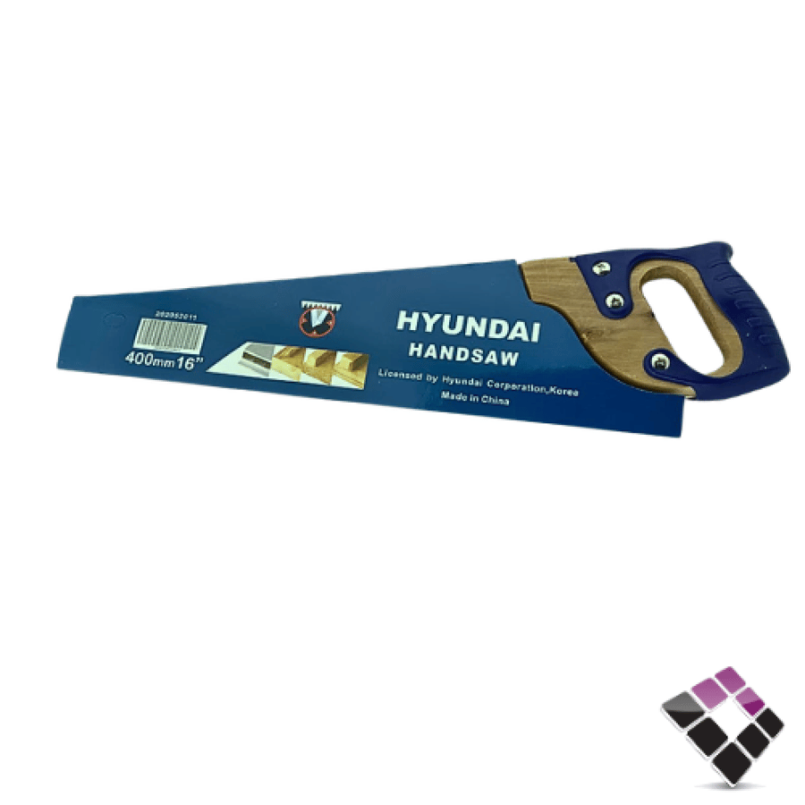..منشار خشب HYUNDAI صيني مقبض خشب يد ربل  متوفر  مقاسات