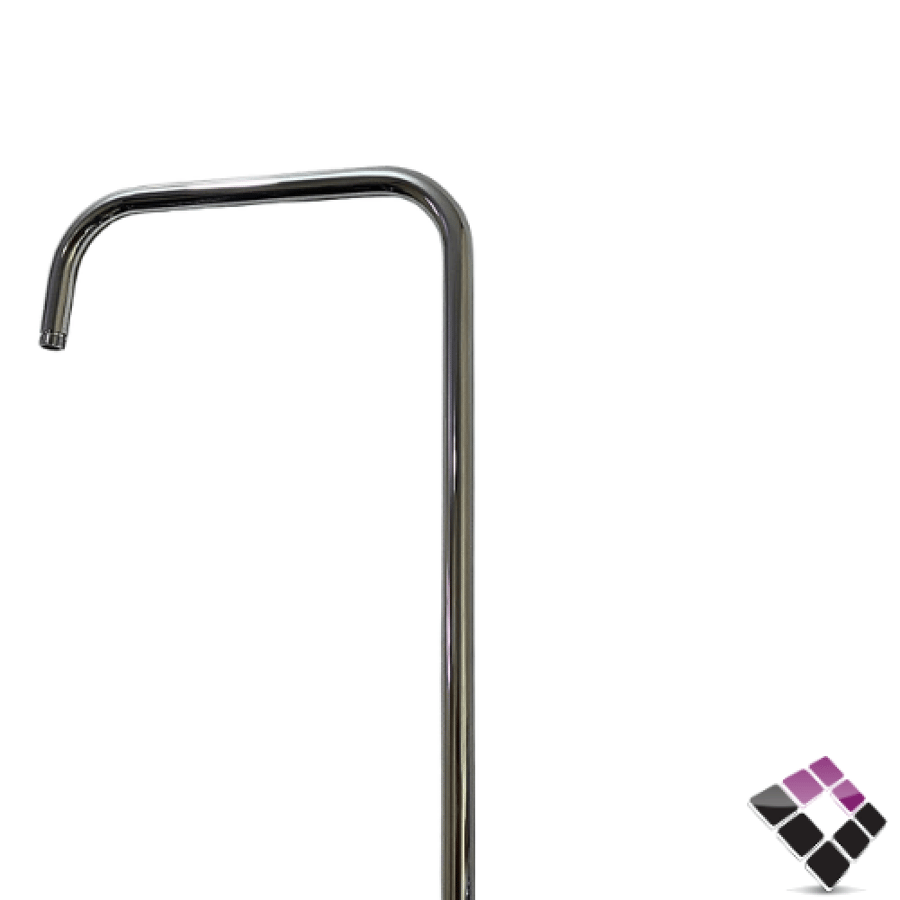 ماسورة عمود خلاط دش صيني استيل عريض 120CM