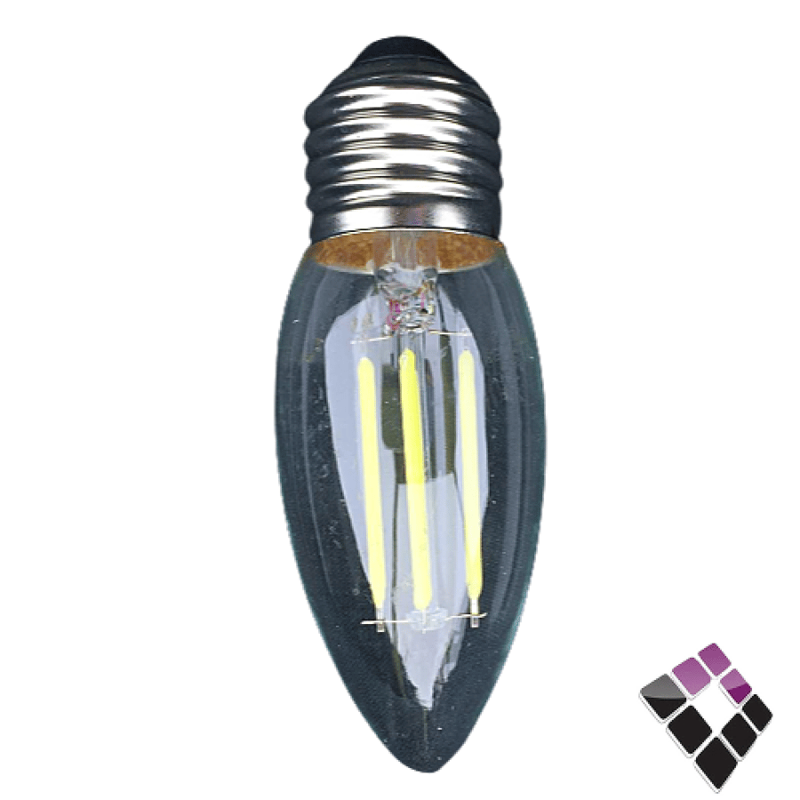 لمبة LED بلح همر HUMMER صيني شفافة أعواد إضاءة أبيض 3W سنة E27 رقم HU1949/3W/E27