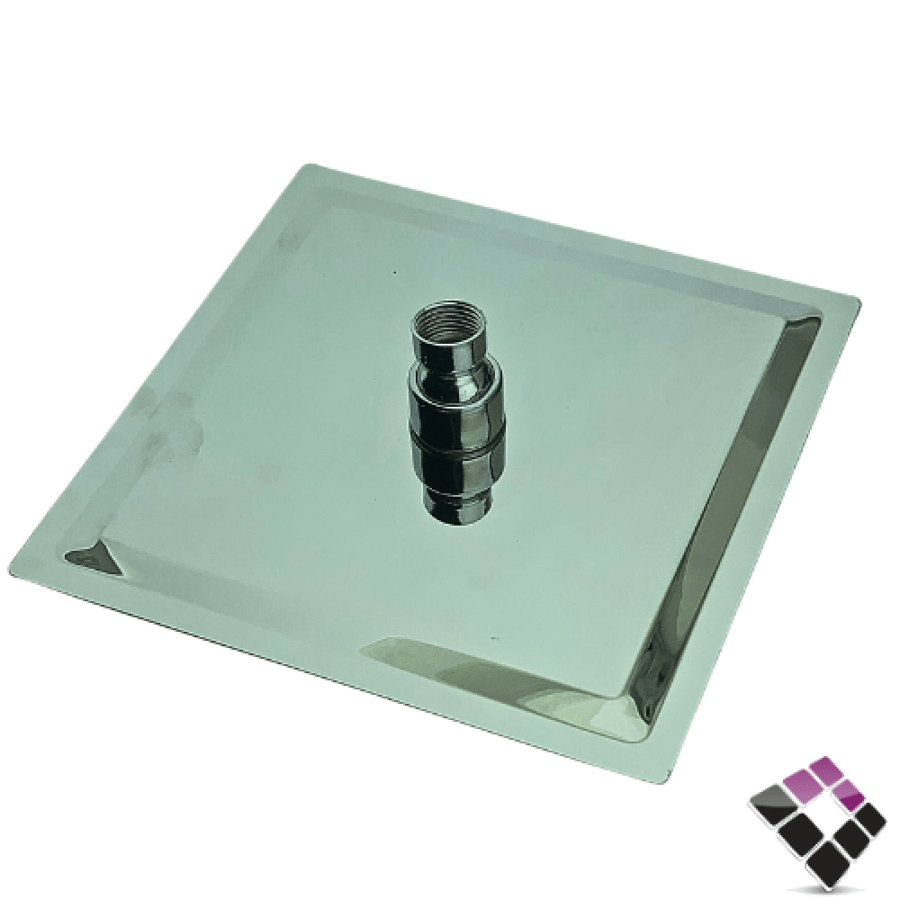 طاسة خلاط دش مطري إستيل BOP أيطالي لون كروم مقاس 12"× 30×30