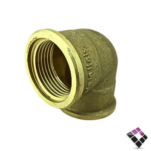 كوع زاوية نحاس ثقيل جنرال GENERAL Fittings ايطالي مقاس 1"رقم
