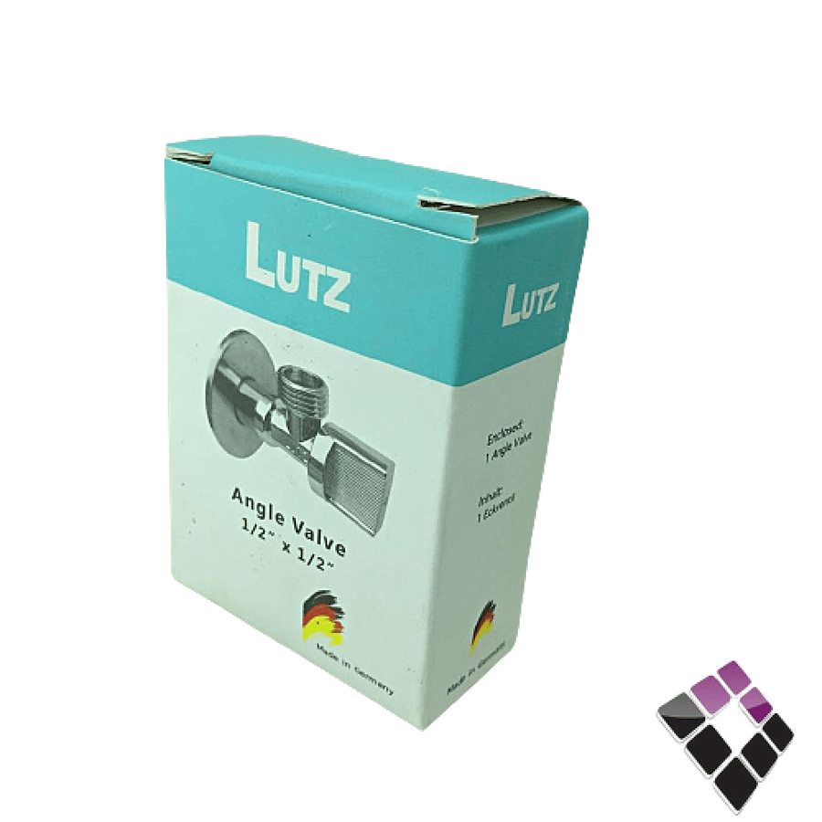 محبس زاوية كروم ربع لفه لوتز LUTZ الماني اصلي رقم الصنف (3222214)