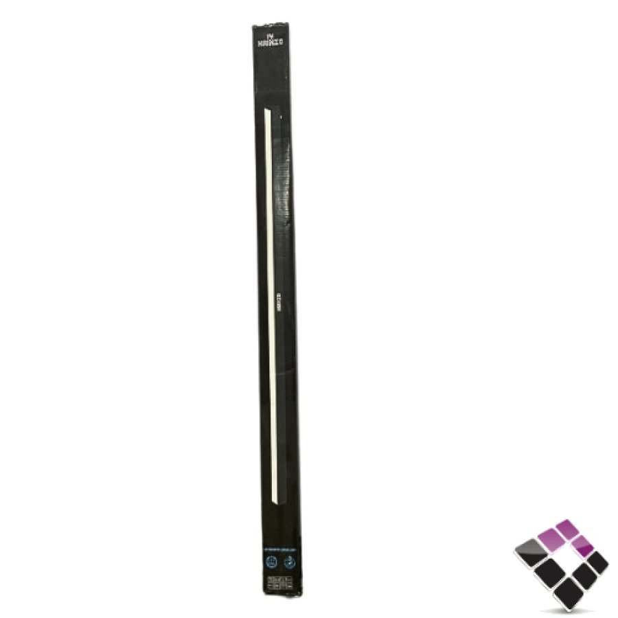 لينير مستطيل مجرى مغناطيس مجنتك موديل بنل مثلج ثابت HAINZO جرم لون أسود 90 CM إضاءة 4000K كريمي30W رقم GH26
