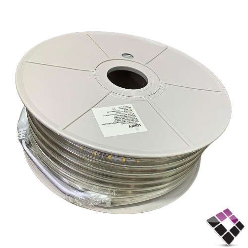 لي زينة LED لوكسيفاي LUXIFY لينس LENS اضاءة أصفر 3000K خطسن 120 لمبة بالمتر 10W بالمتر 750 لومن 12ملم قص كل 20 سم