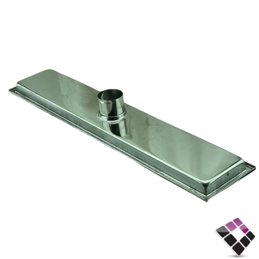 Steel mesh filter, chrome color, BATHROY Italian, size 10×50, number 6702047