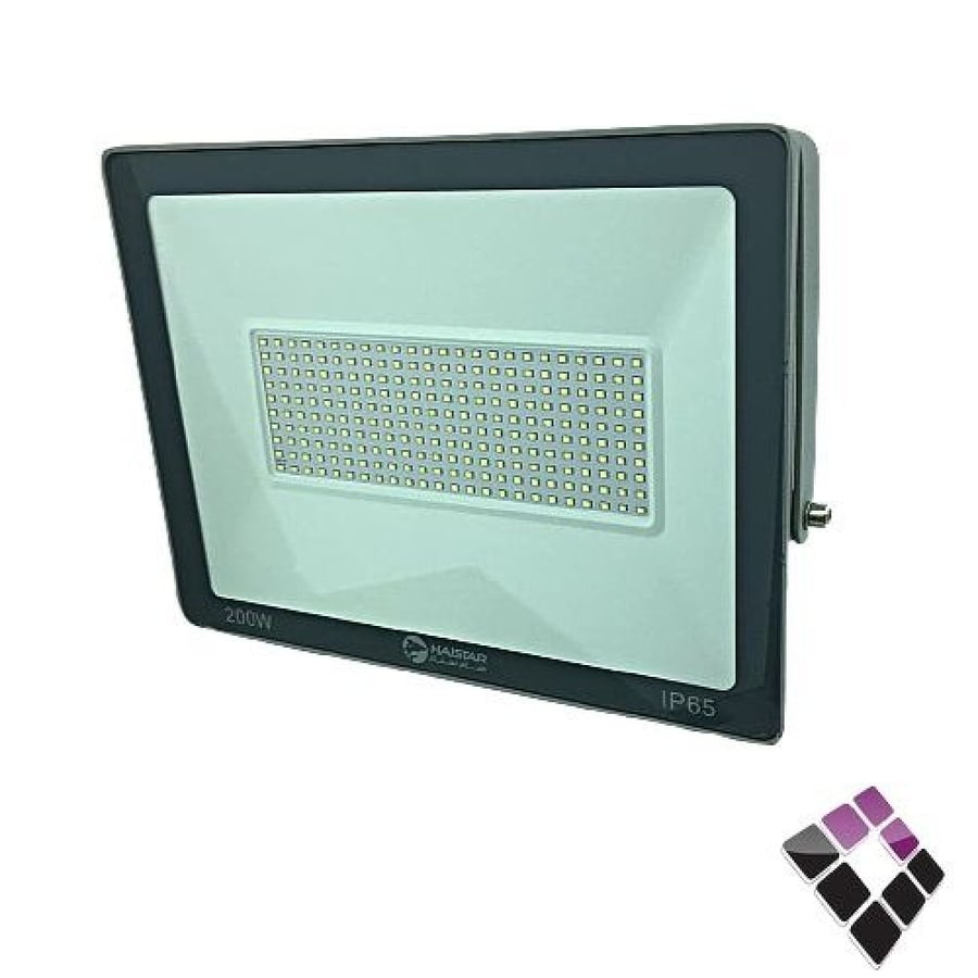 كشاف كوبس LED خارجي هاي ستار HAI STAR صيني نقاط SMD إضاءة أبيض200W رقم FLL200AL-CW