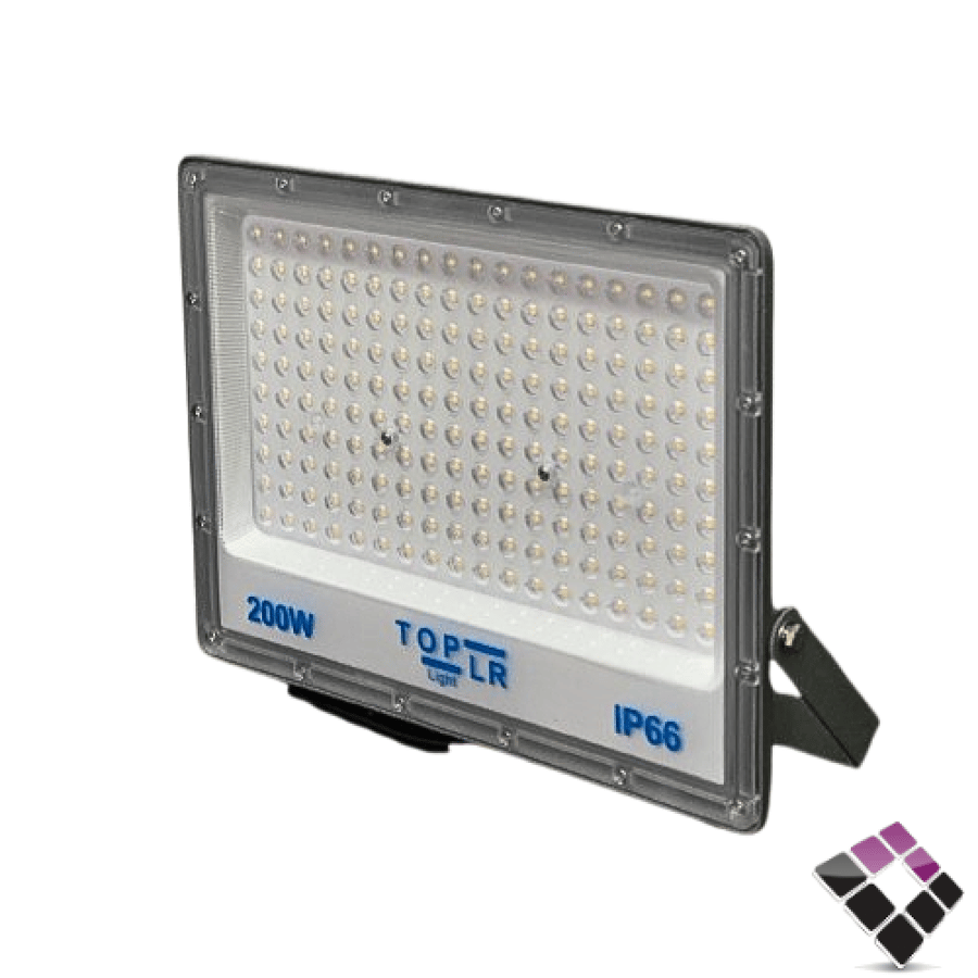 كشاف كوبس فلود LED خارجي TOPLR عدسة بروجكتر م/ فليبس SMD موديل دايمون إضاءة 4000K كريمي سطوع عالي 28000 لومن200W