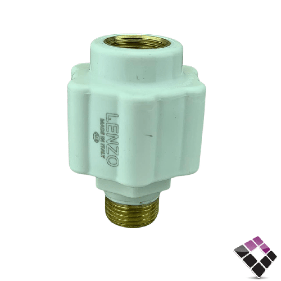 بلف عازل لكهرباء السخان LENZO ايطالي مقاس 1/2" رقم 60233