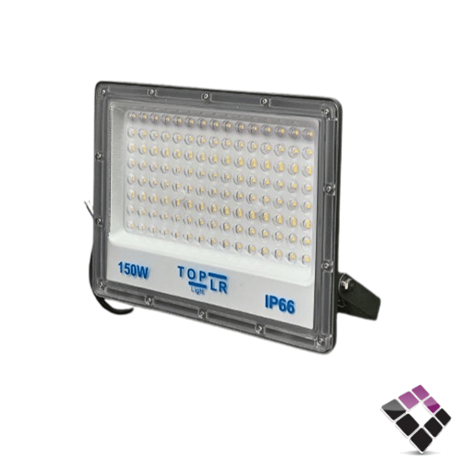 كشاف كوبس فلود LED خارجي TOPLR عدسة بروجكتر م/ فليبس SMD موديل دايمون إضاءة 6500K أبيض سطوع عالي 21000 لومن150W