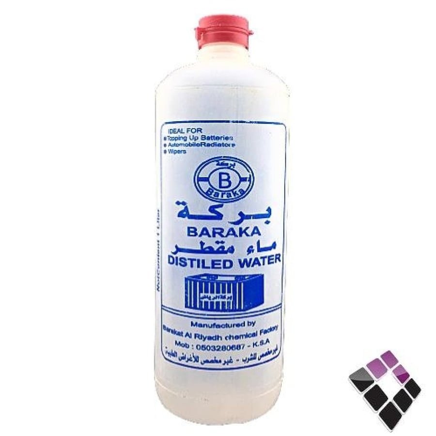 ماء مقطر للبطارية
