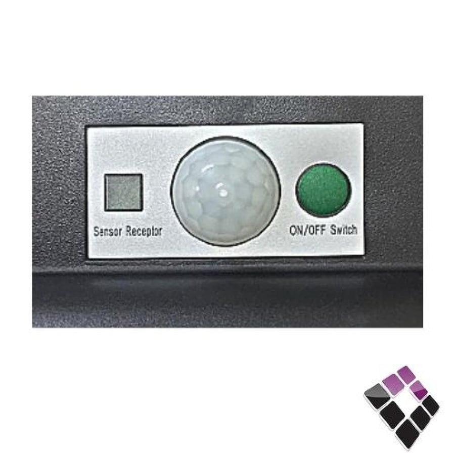 كشاف شارع LED يعمل على الطاقة الشمسية SOLAR WATT صيني مع خلية ضوئية + ريموت + عمود إضاءة أصفر 150وات رقم VE-OB2016