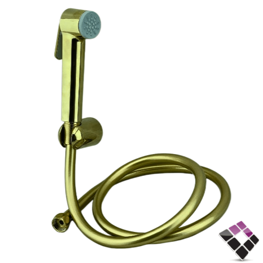 Golden showerhead, Qurohi model, German, Tempesta, high-pressure, heavy-duty, Chinese quality, number 7723