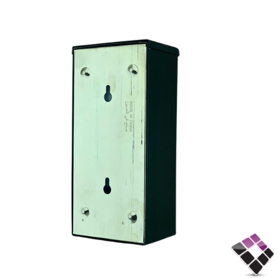 Rectangular pressurized liquid soap maintenance, steel, black color, ORISA, Chinese, model 50037