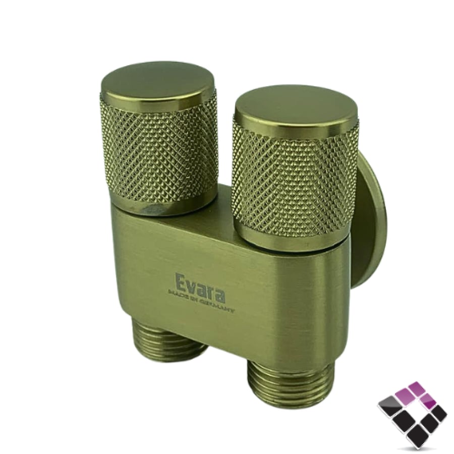 محبس زاوية 2×1 مجوز EVara الماني مقاس 1/2"×1/2"