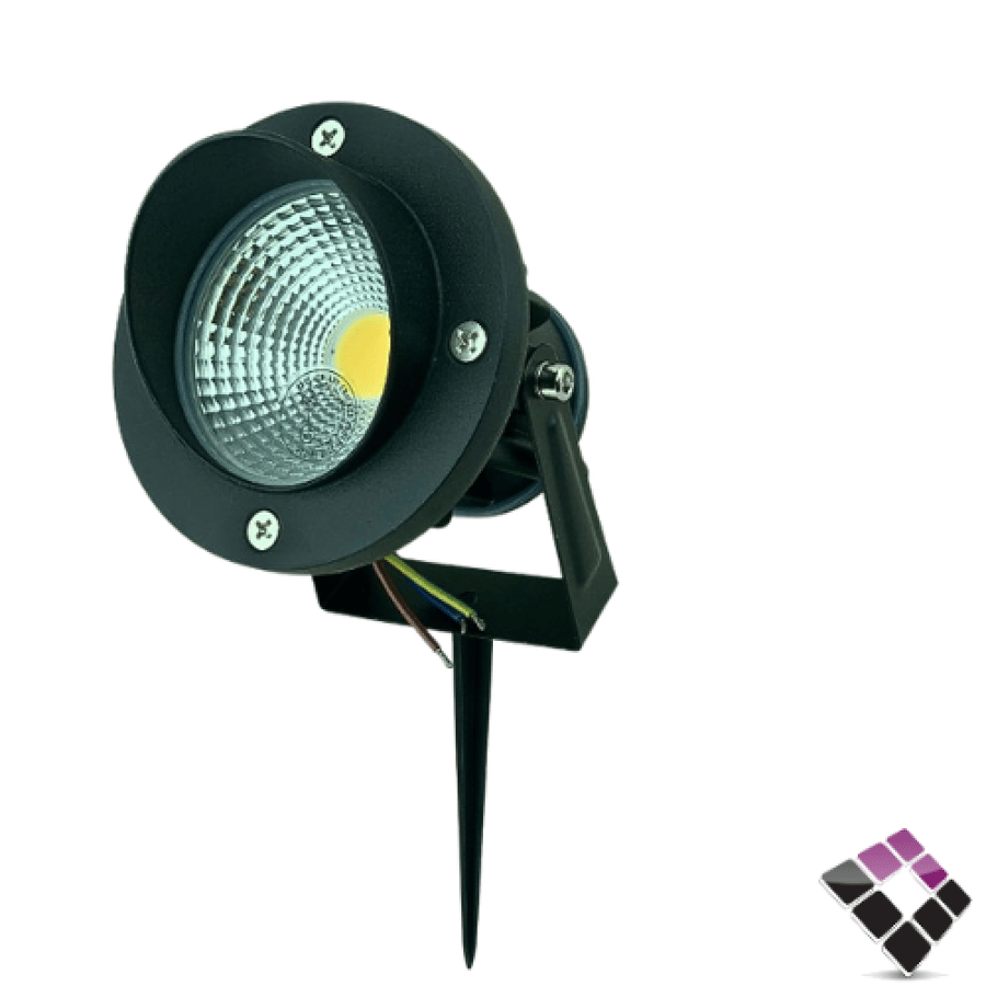 كشاف حدائق LED غرس LUXIFY عدسة COB إضاءة 6500K أبيض 15W رقم 24100003