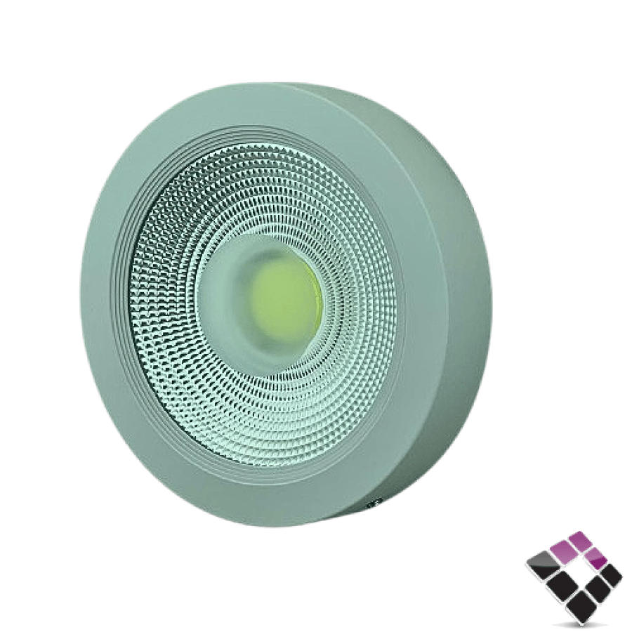 كشاف لطش LED خارجي عدسة COB كوب TOPLR إضاءة 6500 أبيض جرم أبيض 20 سم 30W