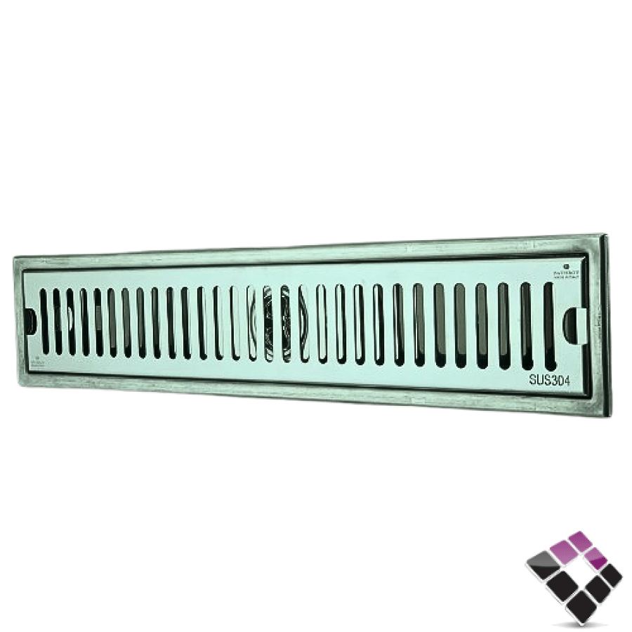 Steel mesh filter, chrome color, BATHROY Italian, size 10×50, number 6702047