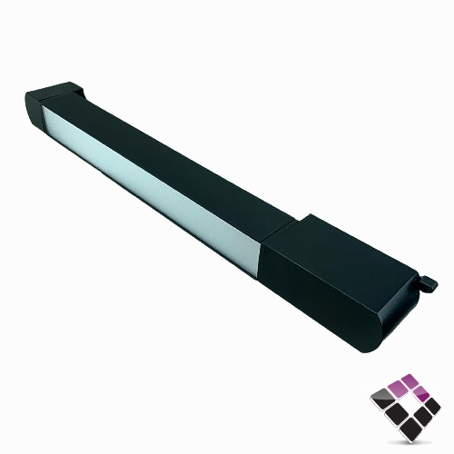 ترك لايت لينير LED مجرى متحرك NEW POWER جرم أسود إضاءة 4000K كريمي مثلج 20W×38CM رقم 103094