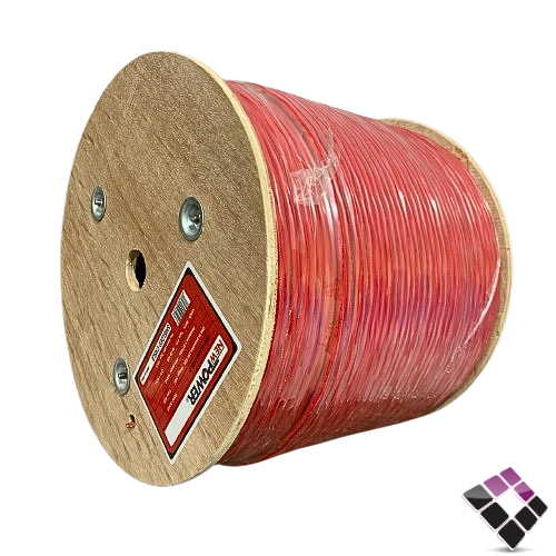 سلك مفرد مقاوم للحريق SHIELDED CABLE نحاس مع حماية المنيوم NEW POWER صيني مقاس 1.5ملم 16AWG طول 305 متر