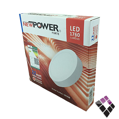 كشاف خارجي LED لطش SMD بنل إضاءة أبيض NEW POWER صيني 20 سم 8"×22W