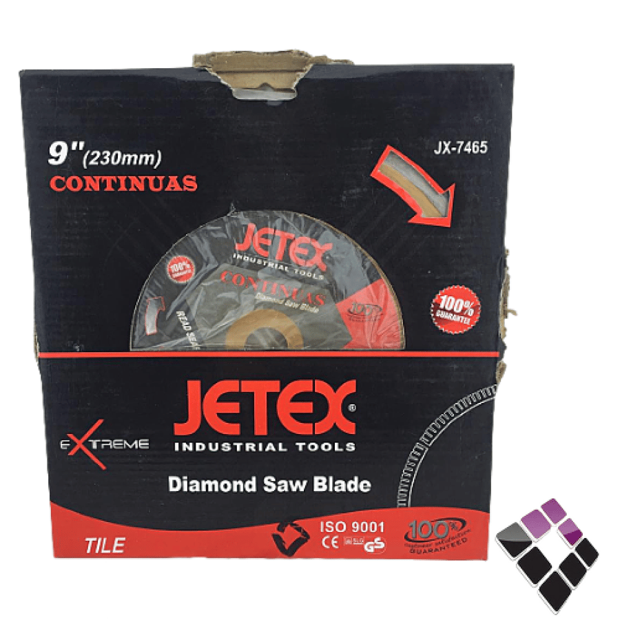 دسك صاروخ قص سيراميك + رخام JETEX جيتكس صيني ذهبي 230 ملم "9