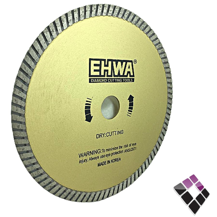 دسك صاروخ حديد قص رخام جرانيت EHWA كورى لون ذهبي 180ملم ×7"