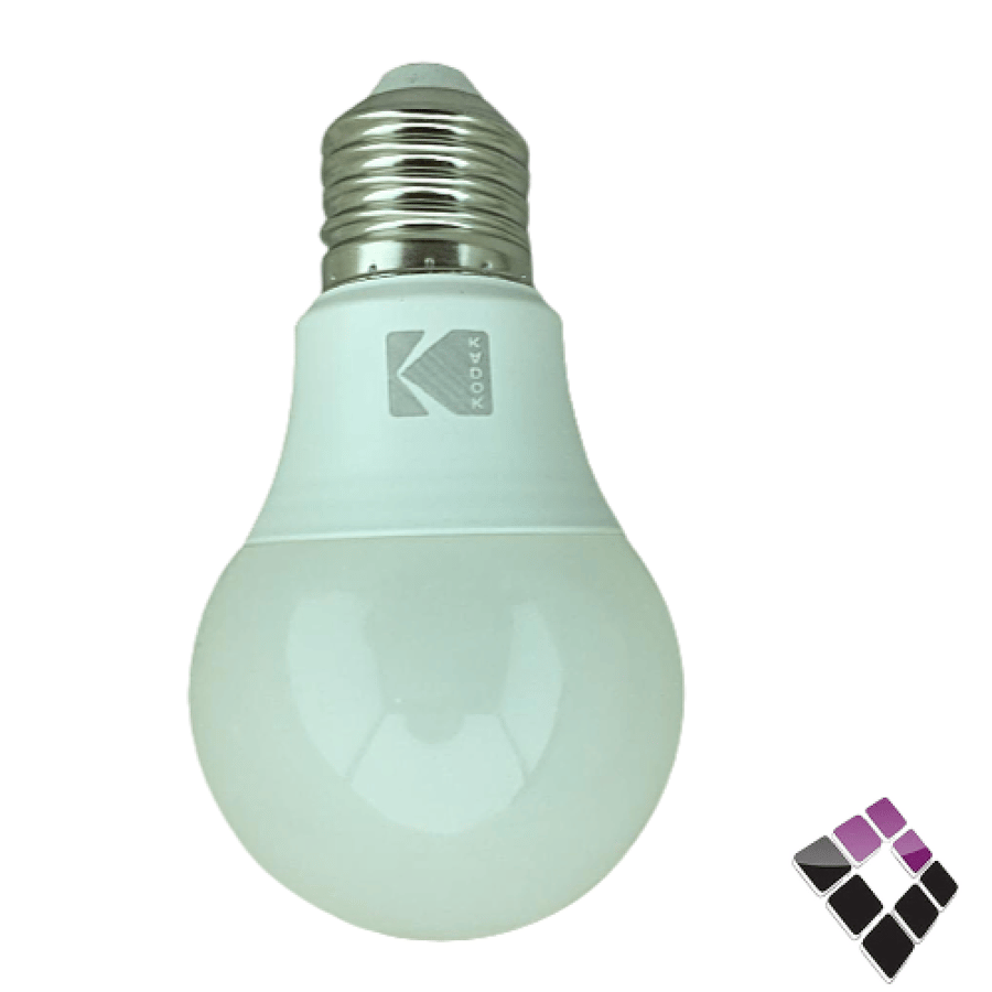 لمبة LED كروي A3 كوداك KODAK صيني موديل SMD-A60 إضاءة أصفر 7W رقم KL-7-3000