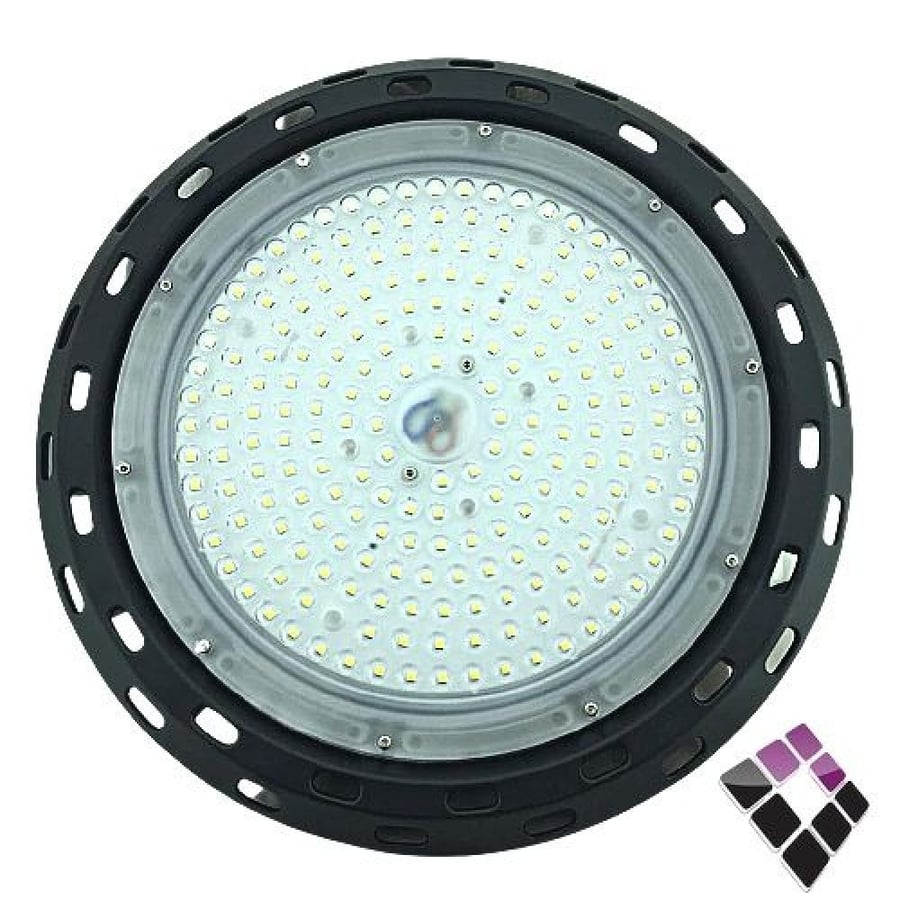 كشاف LED خارجي هنجر نقاط SMD ضاءة أبيض مزود بمبرد المنيوم NEW POWER  صيني جرم أسود 150W رقم 106054.