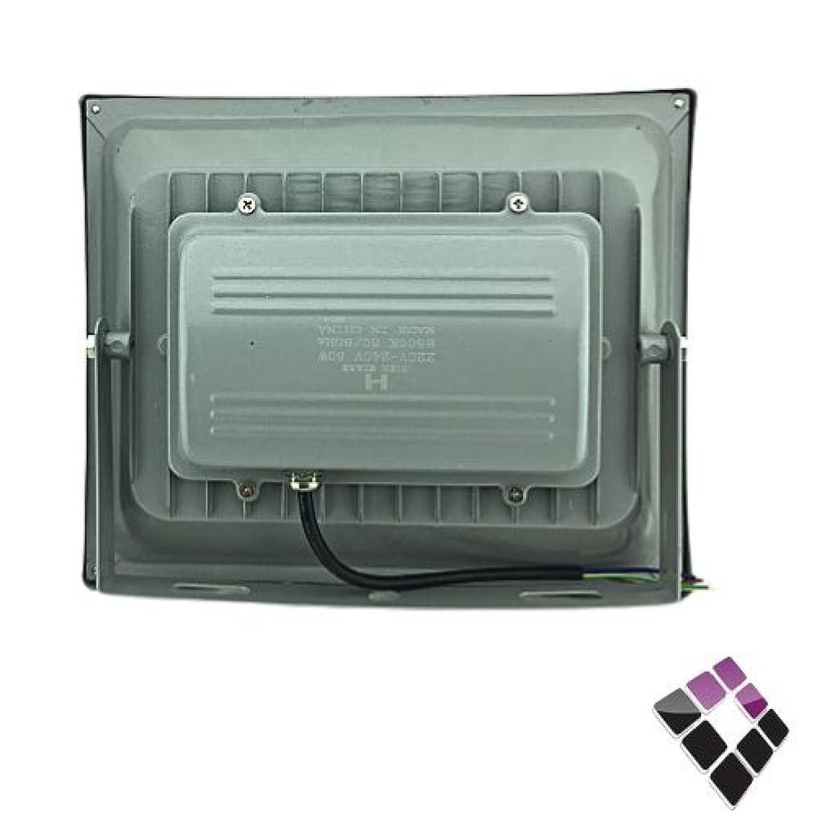 كشاف LED خارجي كوبس HIGH STARS+NOMI جرم اسود+ رمادي إضاءة أبيض50W ***